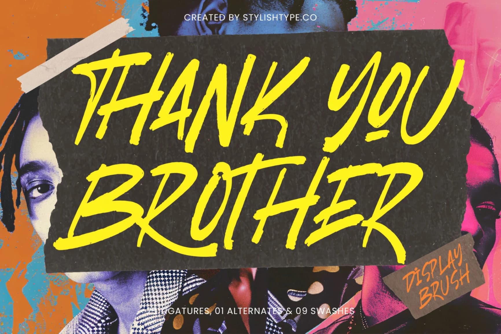 Preview 20 for Bulgeto Eastern - Display Brush Font