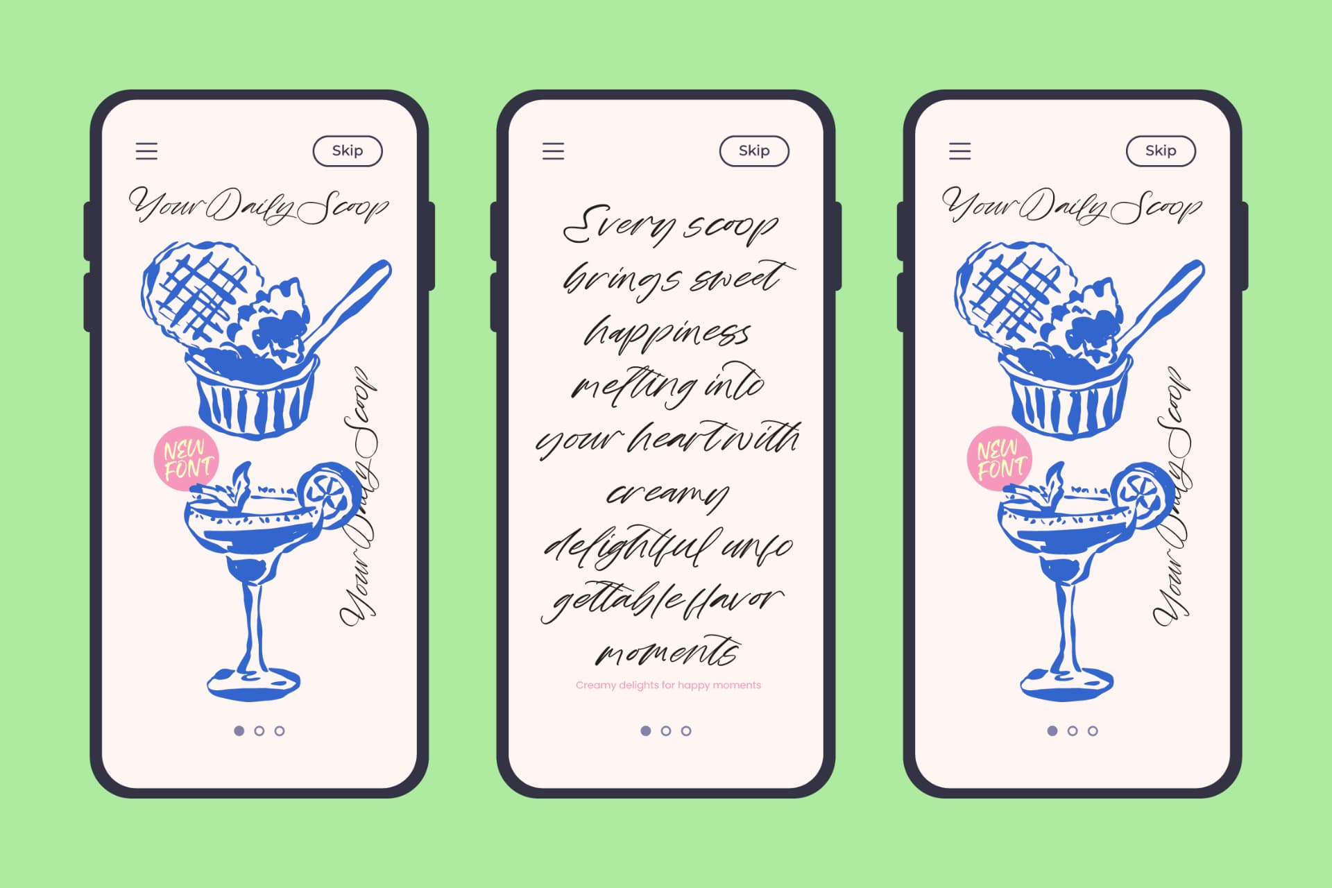 Preview 13 for Rustic Diary - Elegant Script Font