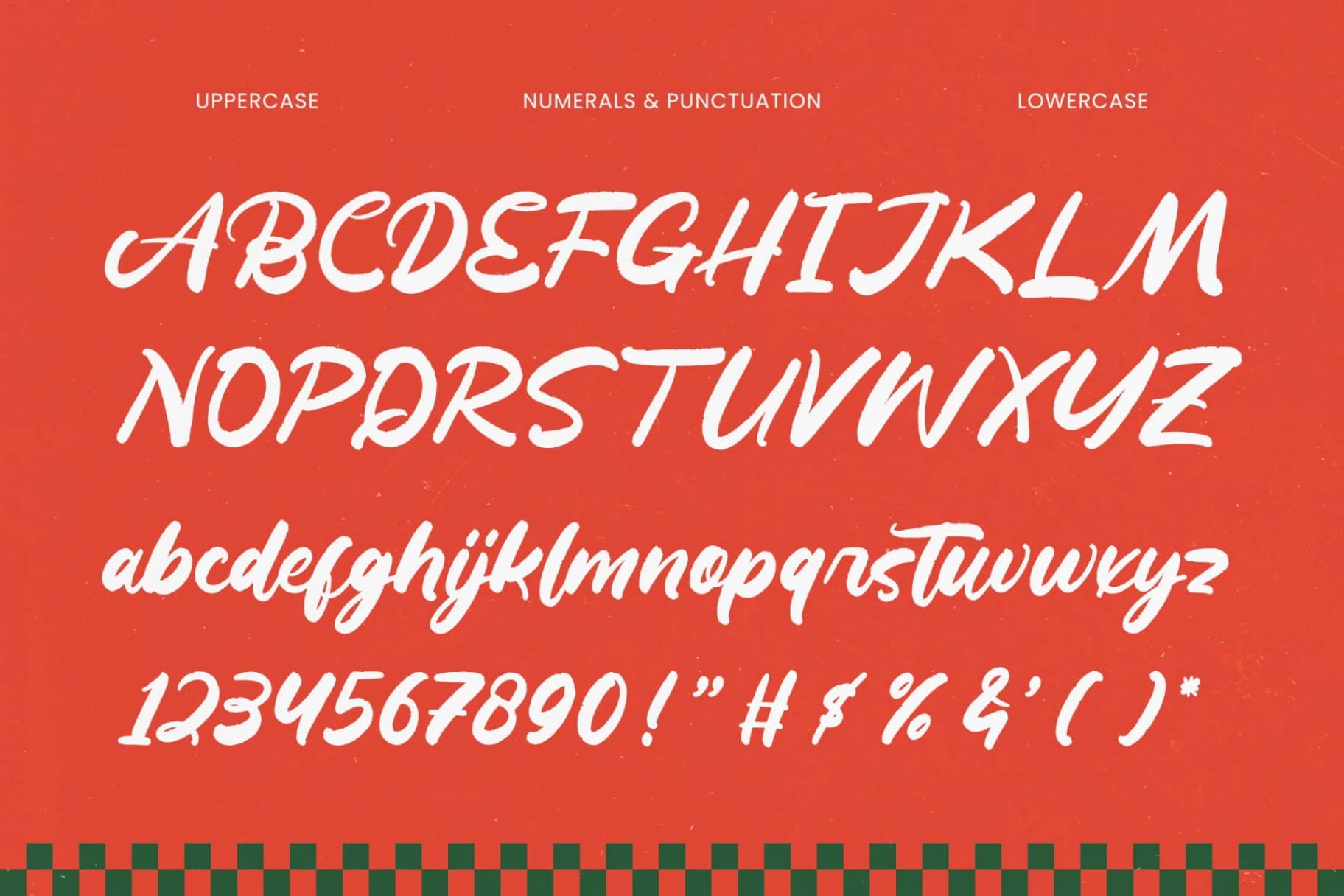 Preview 13 for Runing Squad - Bold Brush Script