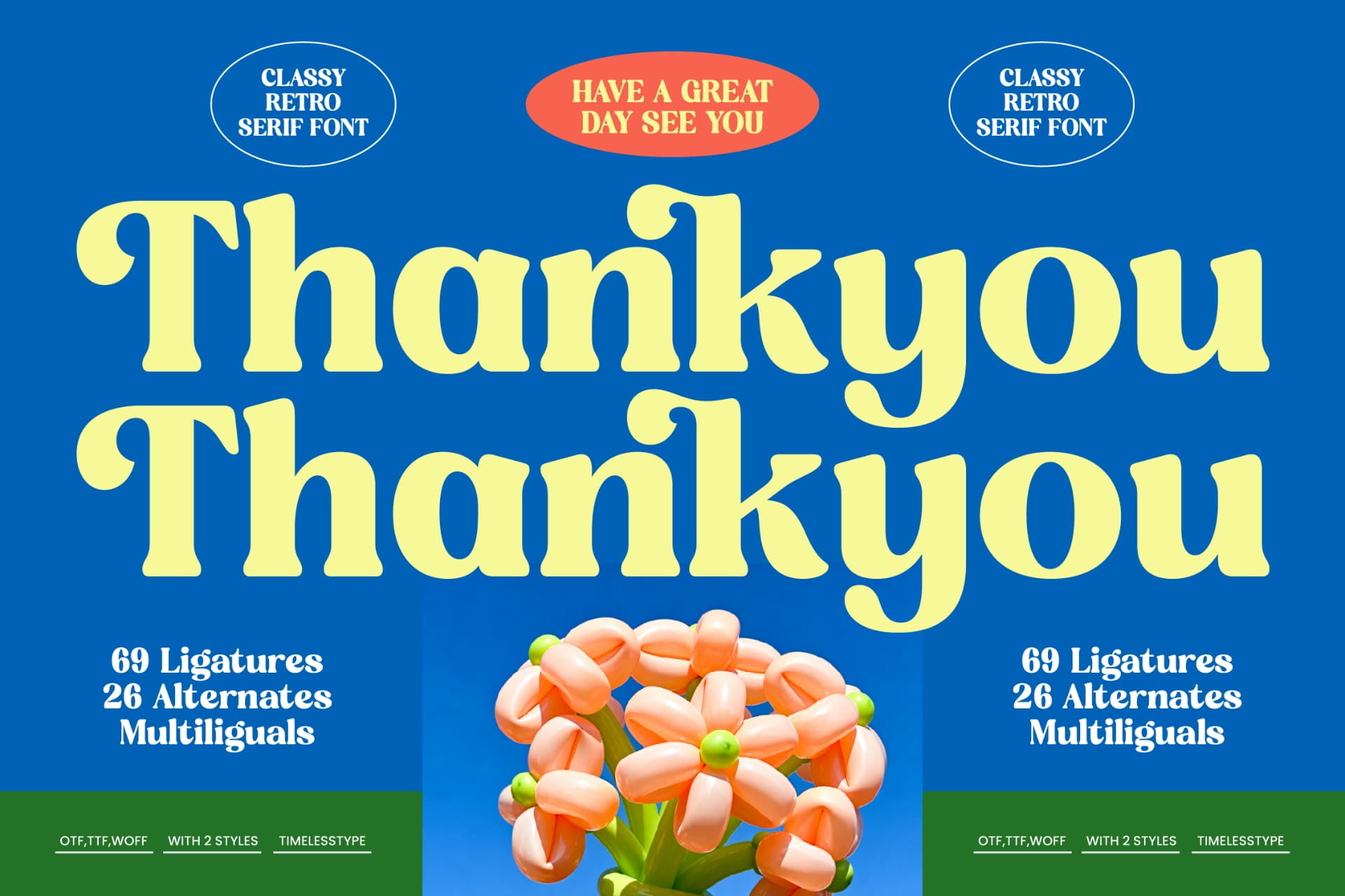 Preview 20 for Brighters Peaceful - Classy Retro Serif Font