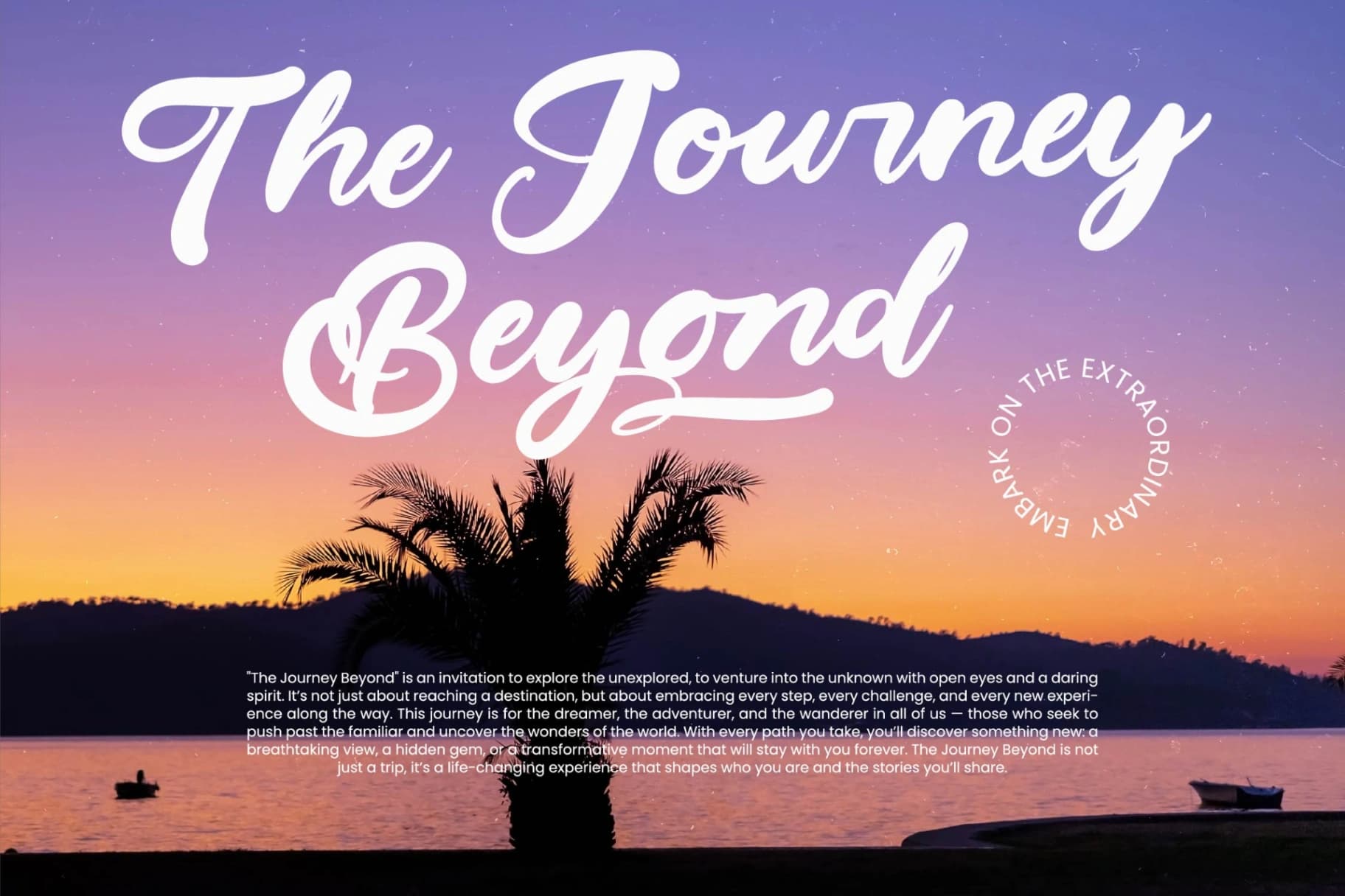 Preview 13 for Tarkeni - Bold Calligraphy Font