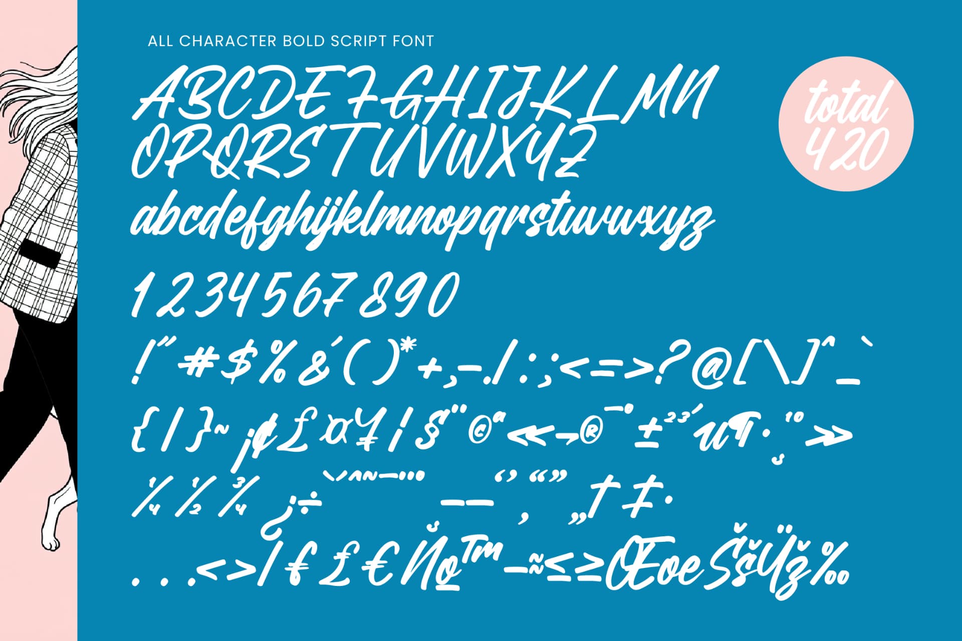 Preview 10 for Delaghes - Bold Script Font