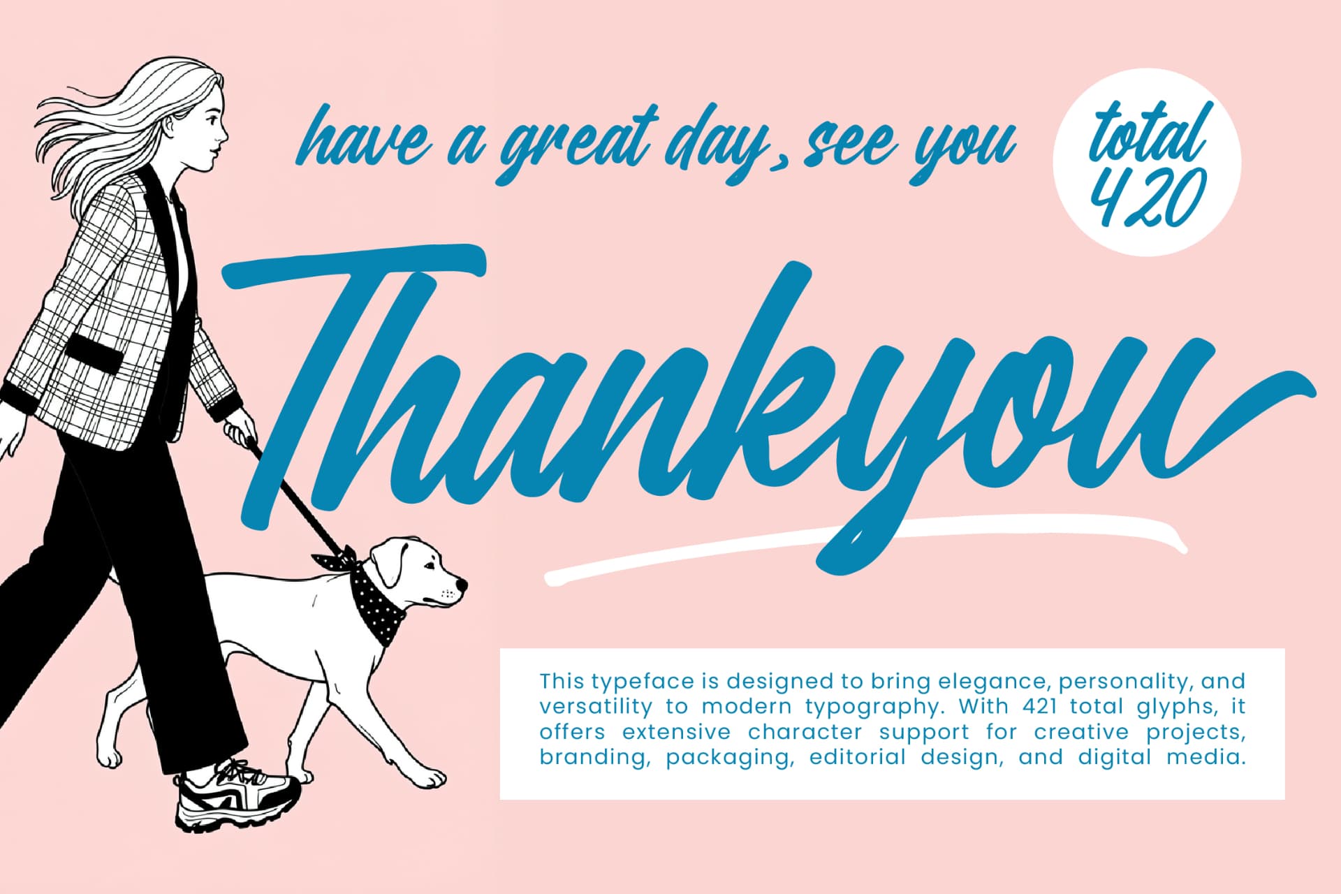 Preview 20 for Delaghes - Bold Script Font