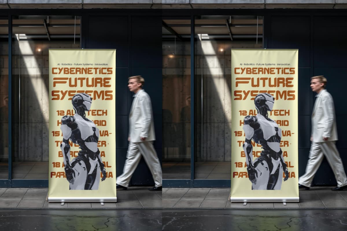 Preview 7 for Energy Space - Futuristic Display Typeface