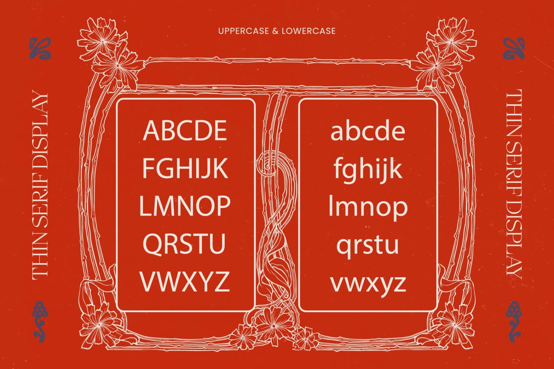 Preview 13 for Megria – Elegant Thin Serif Display Typeface