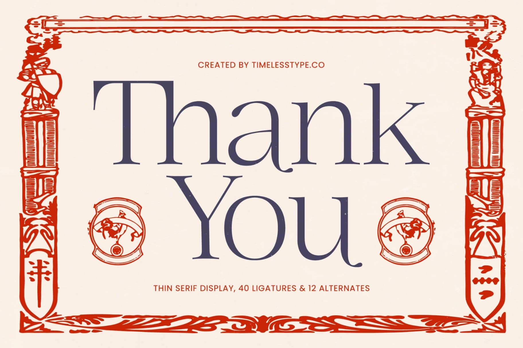 Preview 20 for Megria – Elegant Thin Serif Display Typeface