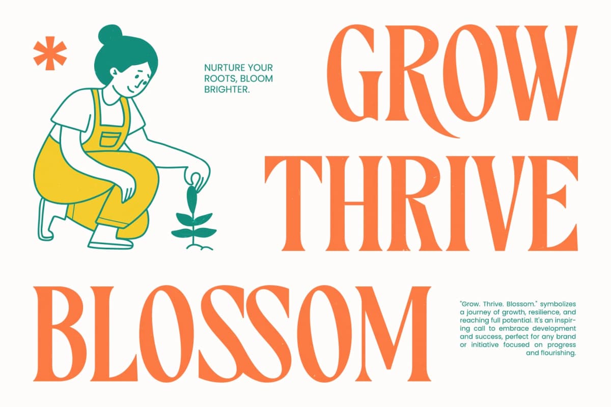 Preview 9 for Agnofy Rusting – Bold Tall Serif Display