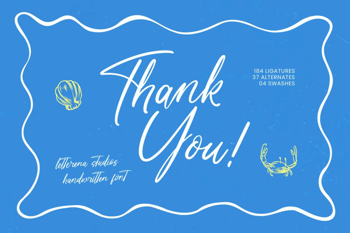 Club Vacation – Handwritten Font font preview 15