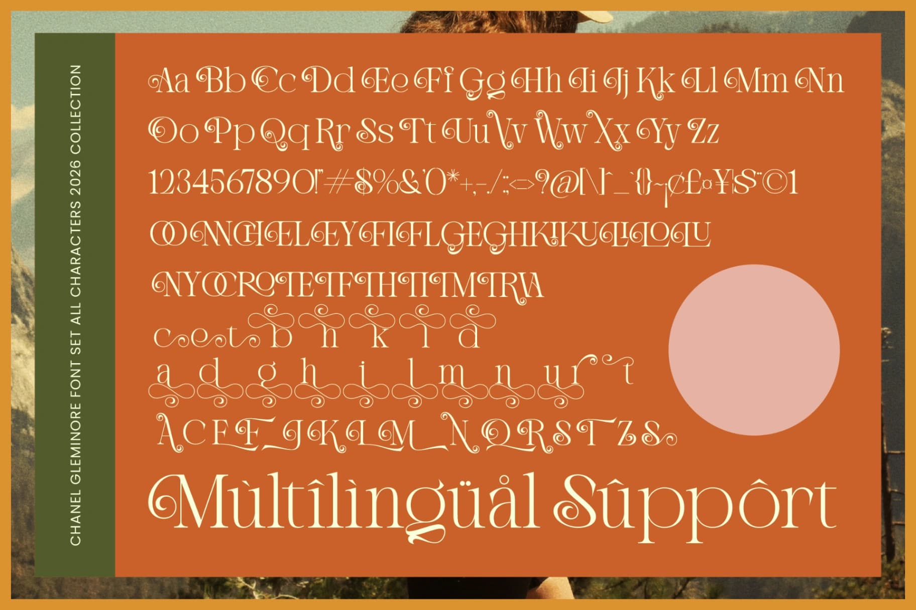 Preview 13 for Chanel Gleminore – Decorative Swash Serif