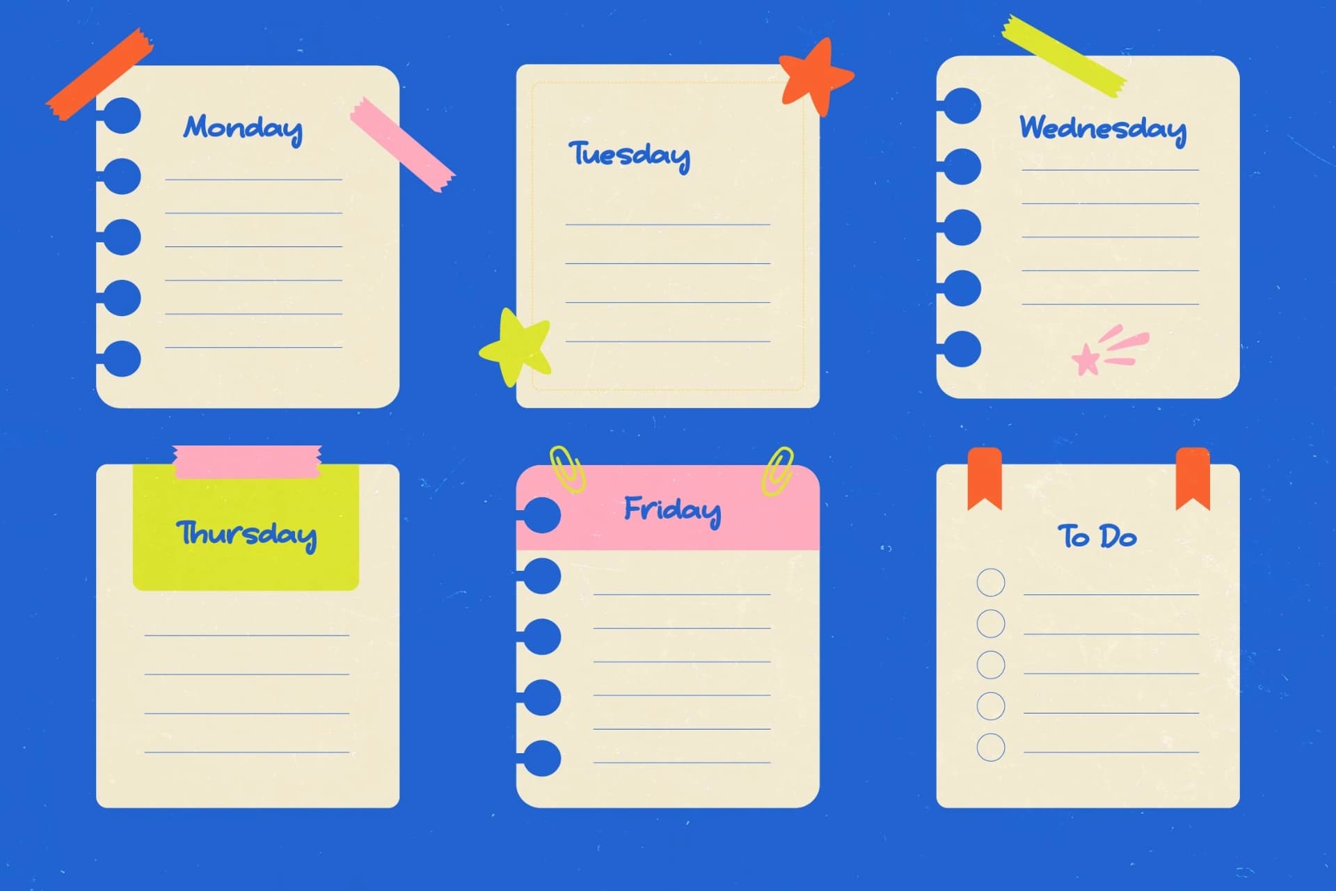 Preview 8 for Smile Hug – Sticky Notes Font