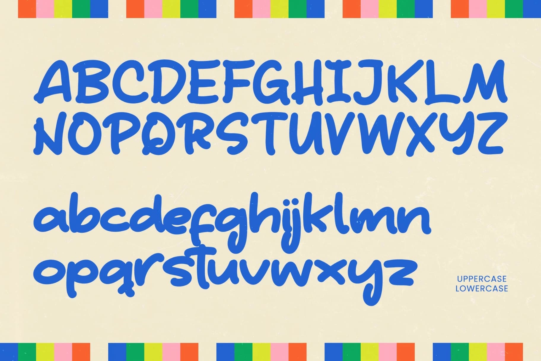 Preview 5 for Smile Hug – Sticky Notes Font