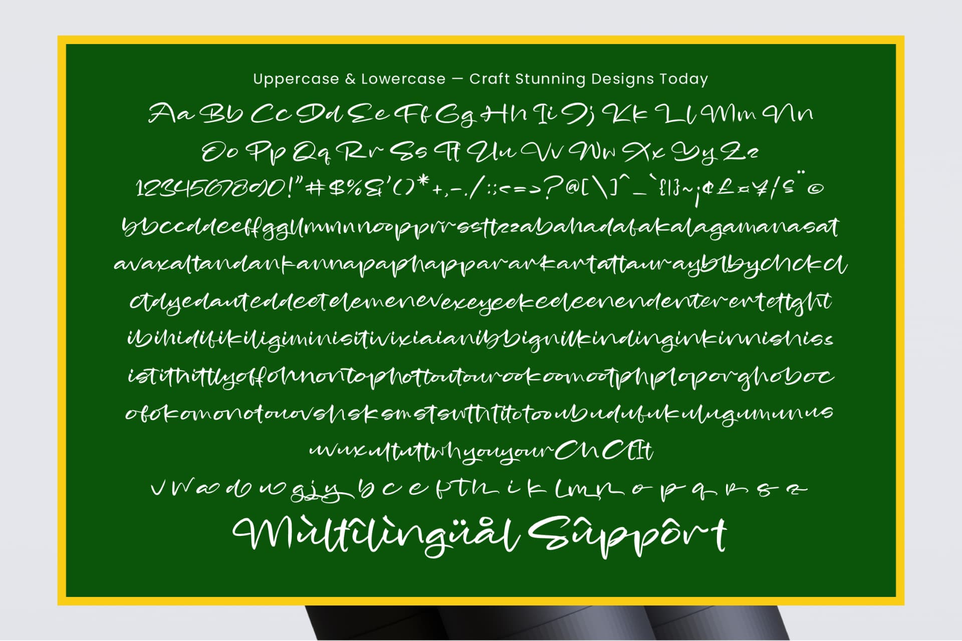 Preview 14 for Dusty Indigo – Handwritten Script Font