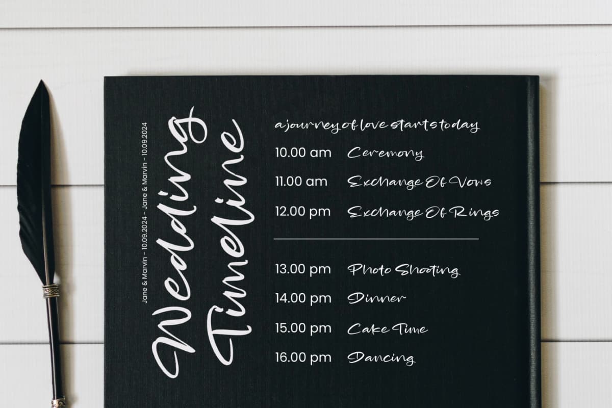 Dusty Indigo – Handwritten Script Font font preview 10