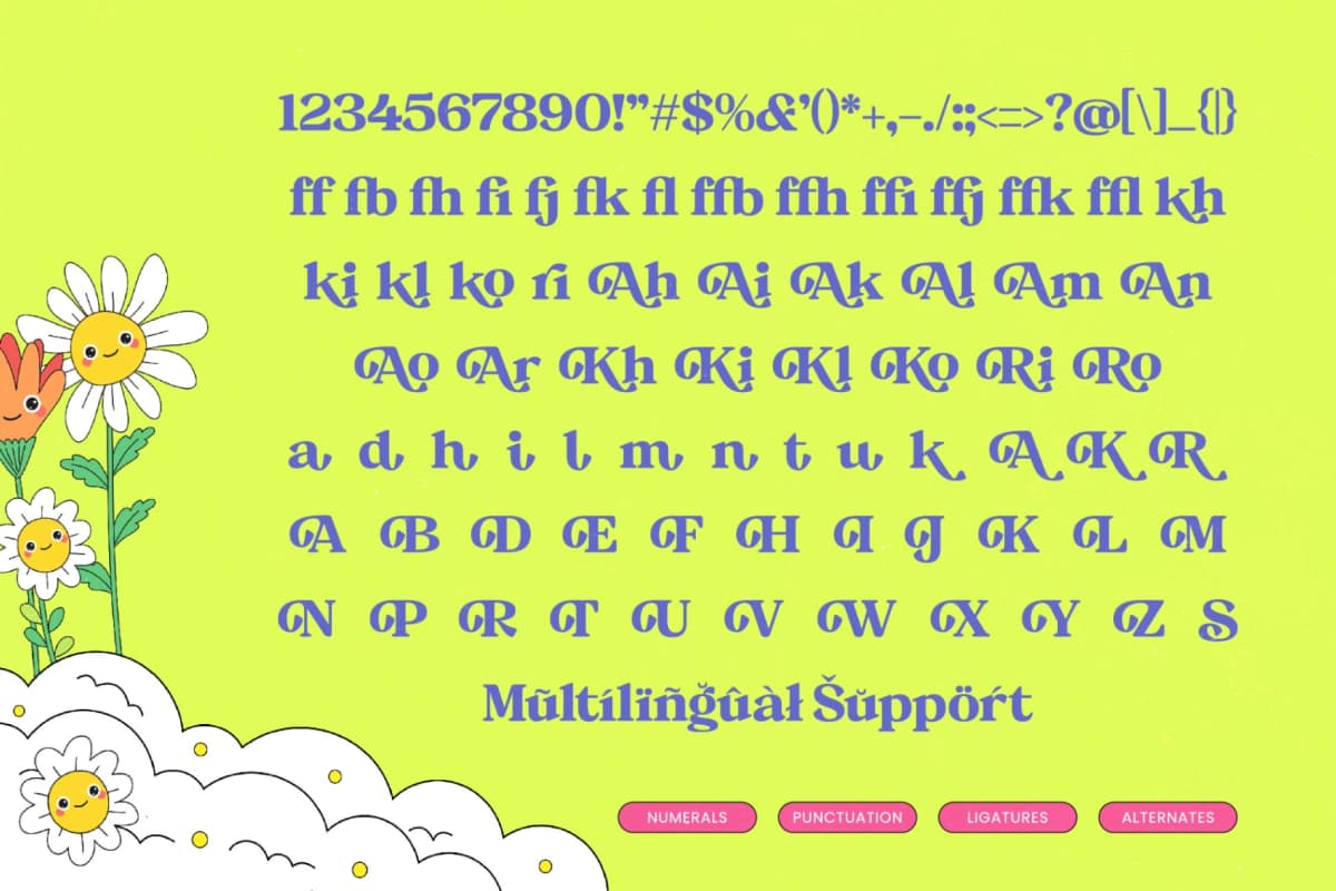 Bright Kondi – Bold Serif Display font preview 10