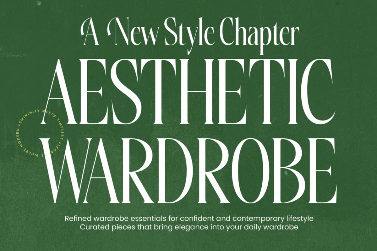 Silkigfined – Elegant Luxury Serif Typeface font preview 8
