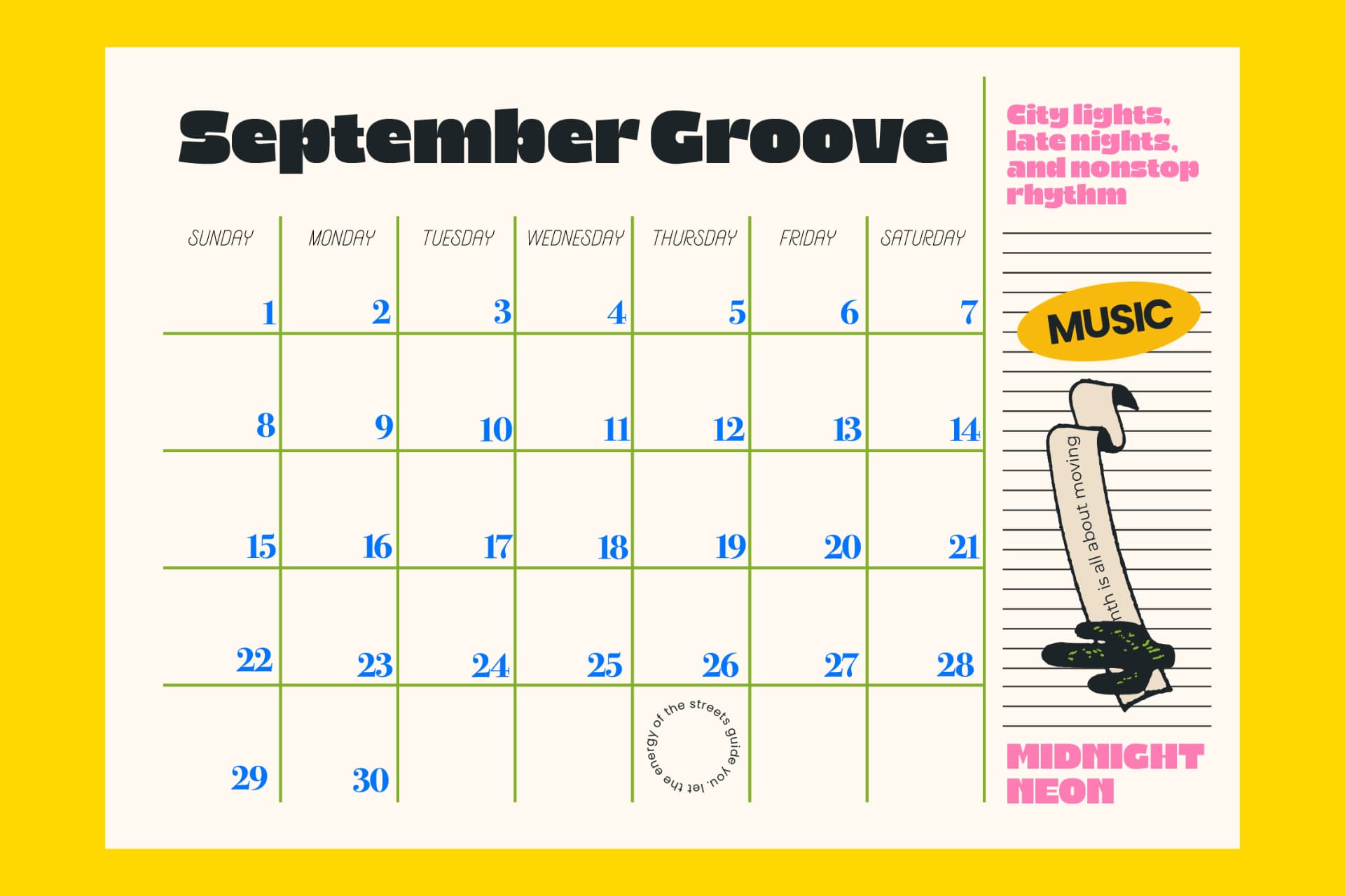 Preview 5 for Fresh Chunky – Retro Groovy Sans Display