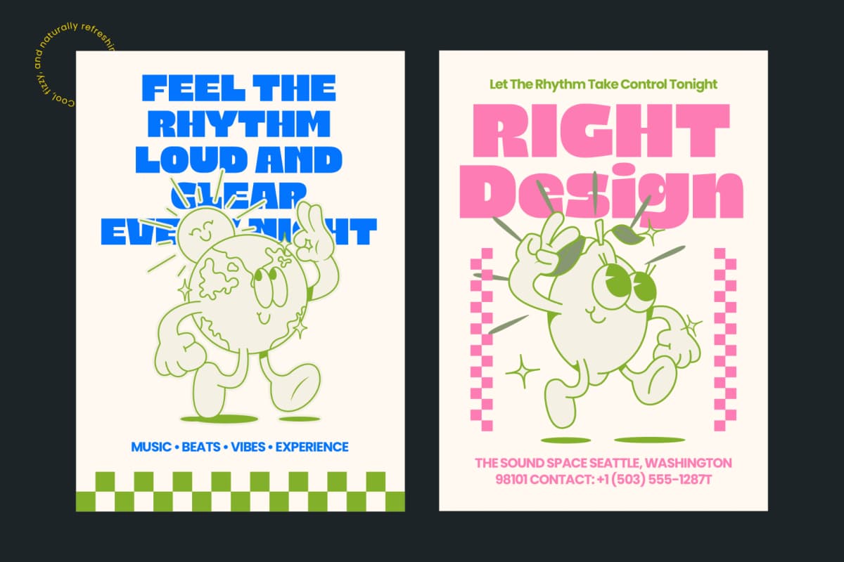 Fresh Chunky – Retro Groovy Sans Display font preview 11