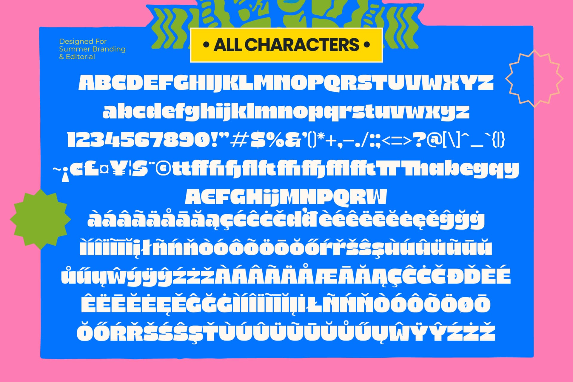 Preview 14 for Fresh Chunky – Retro Groovy Sans Display
