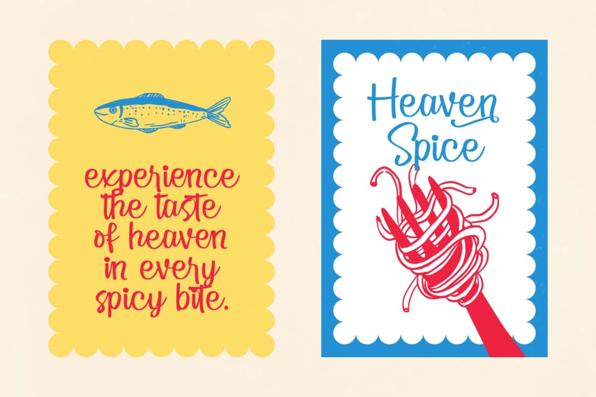 Kailley Scripton – Bold Handwritten font preview 13