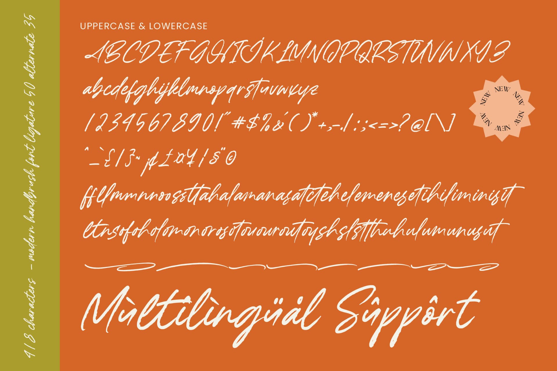 Preview 14 for Handling Baltens - Modern Handbrush Script
