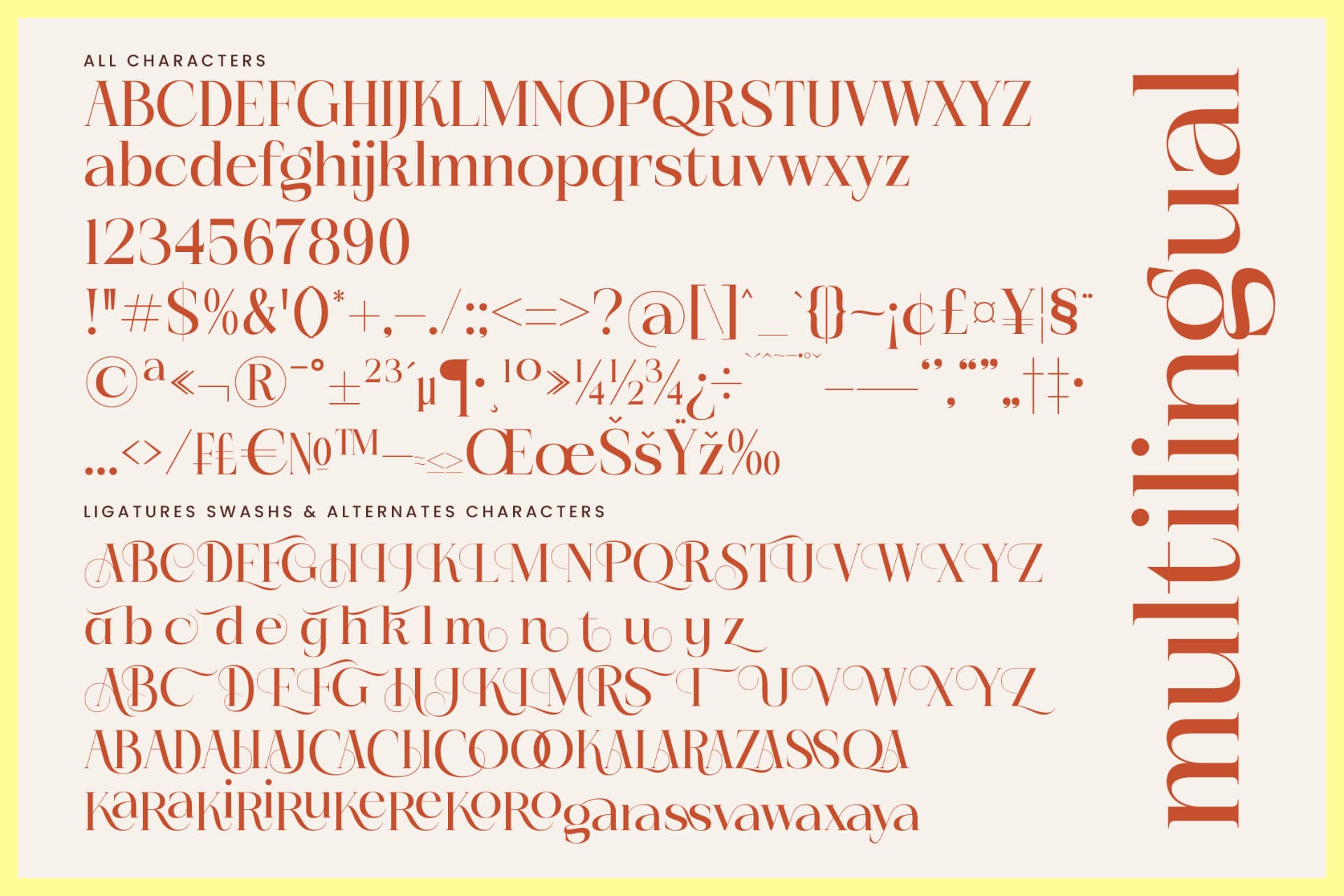 Preview 14 for Bakery Megals – Elegant Luxury Serif