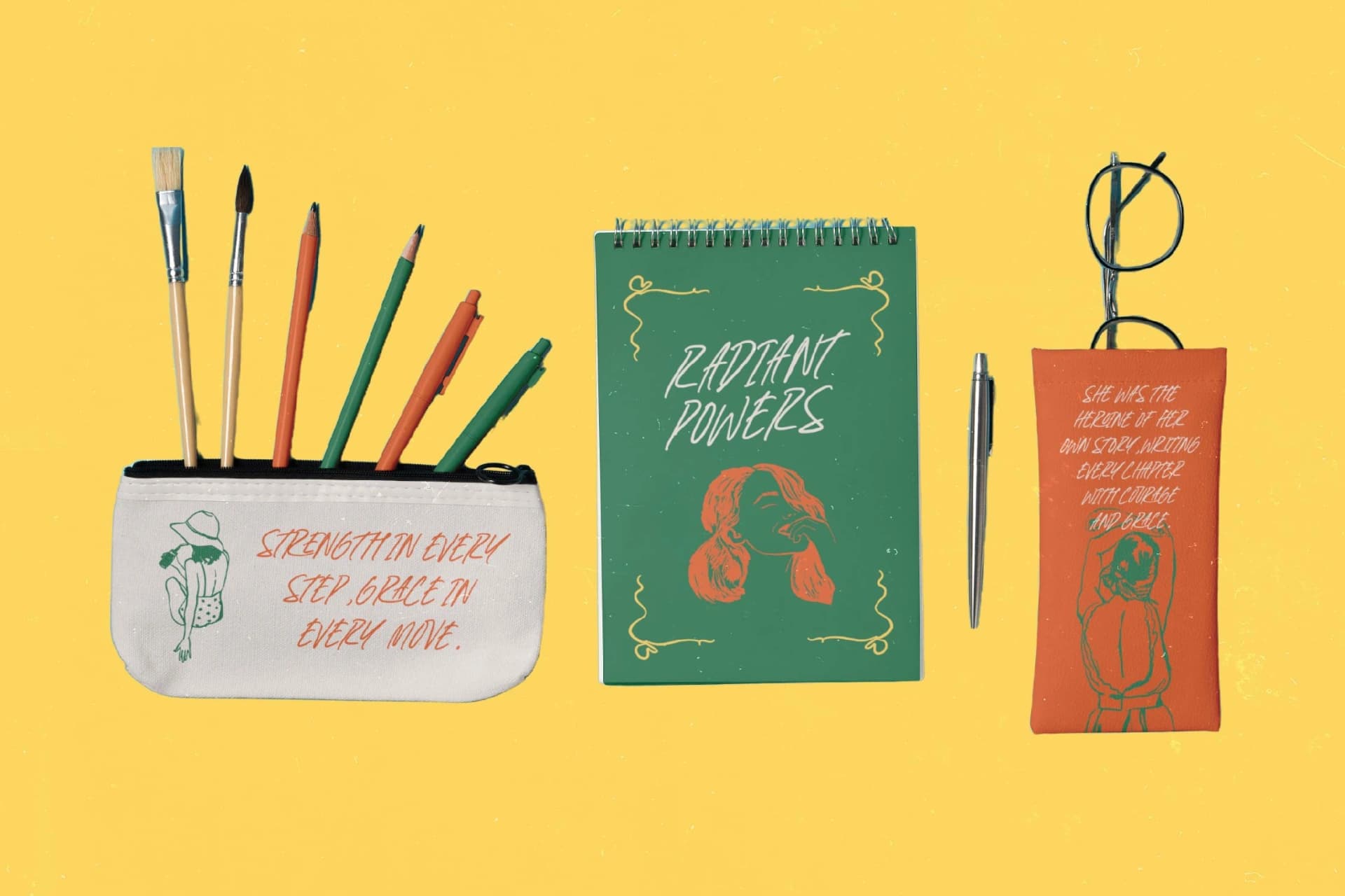 Preview 5 for Saeton Markers – Natural Handwritten