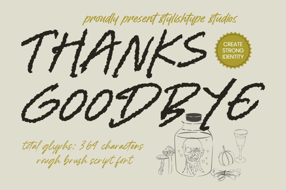 Preview 15 for Kinetica Scribble – Rough Brush Script
