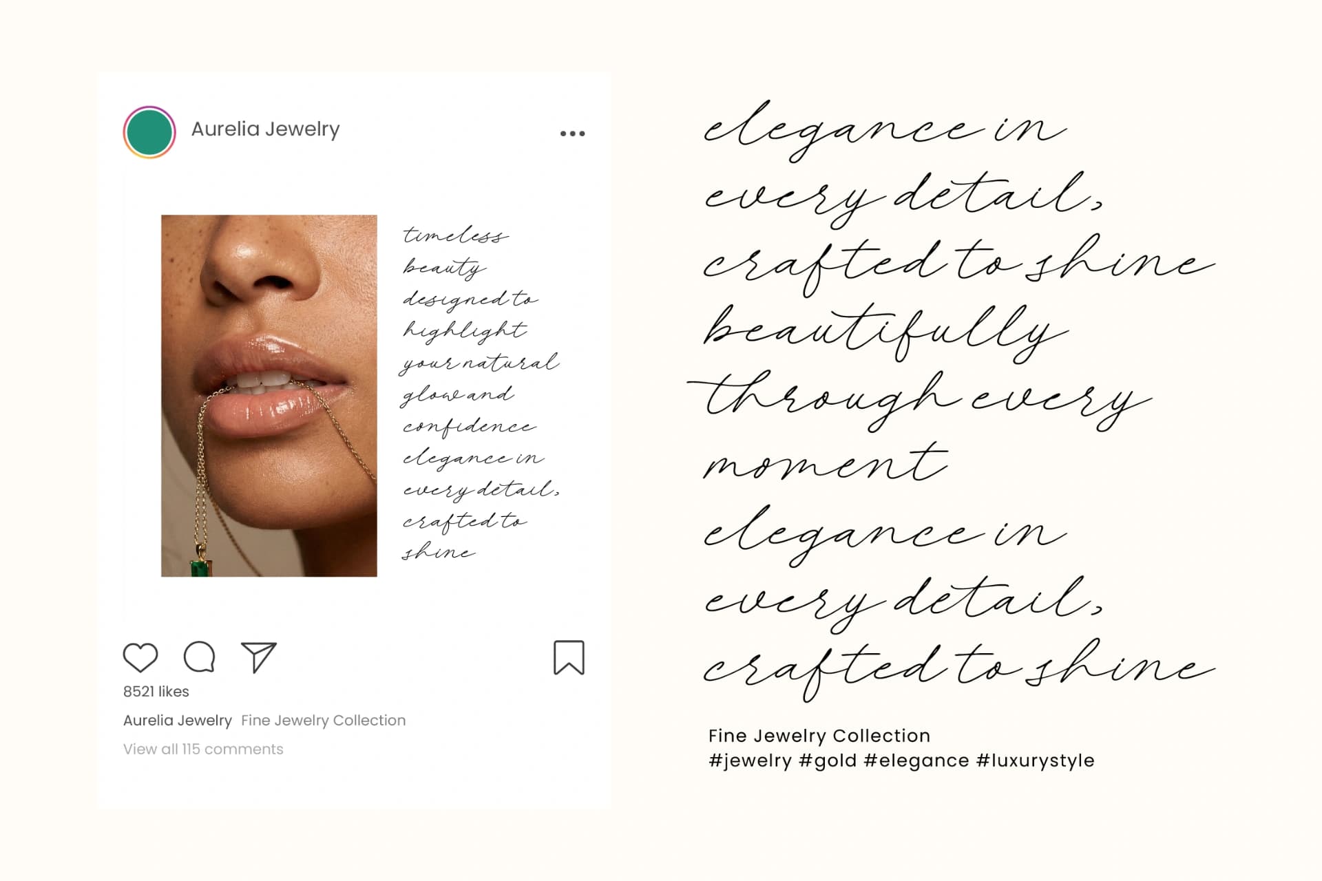 Preview 13 for Serafiona Maleri - Elegant Handwritten Script