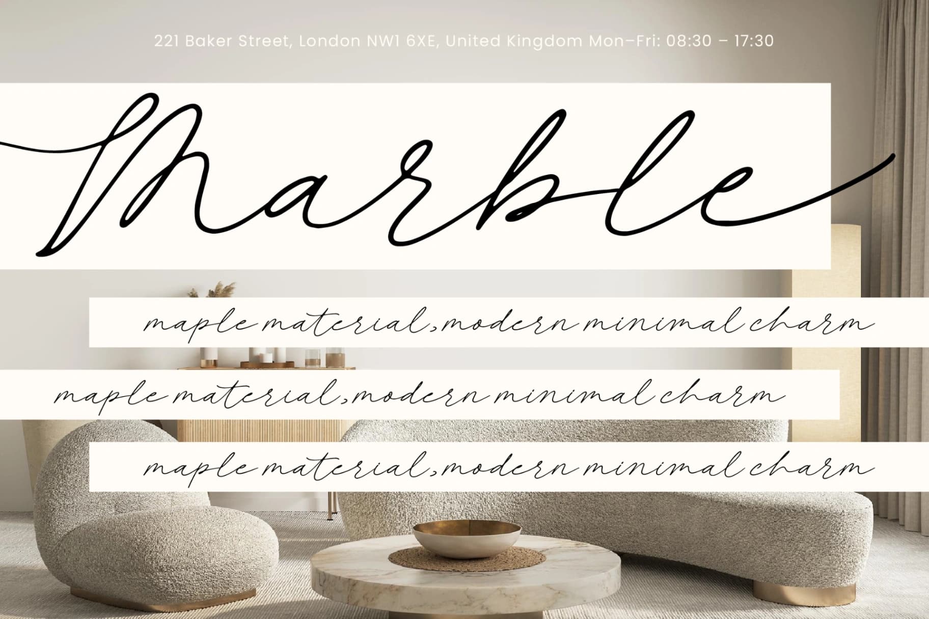 Preview 12 for Serafiona Maleri - Elegant Handwritten Script