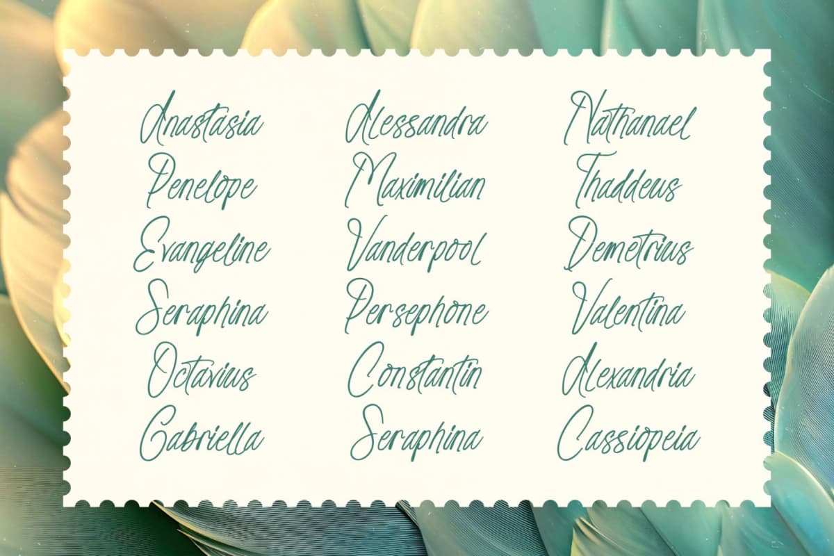 Ethyopark Scriptov – Casual Handwritten Font font preview 4