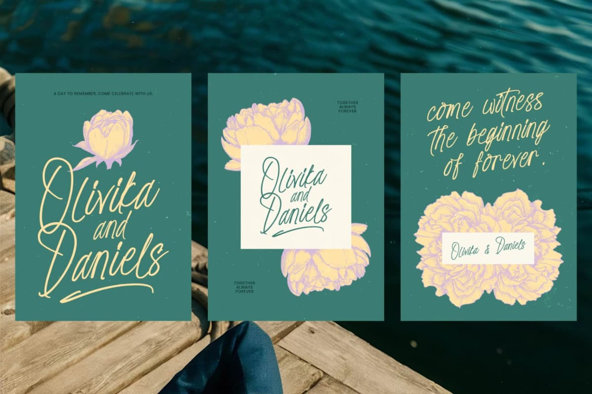 Ethyopark Scriptov – Casual Handwritten Font font preview 12
