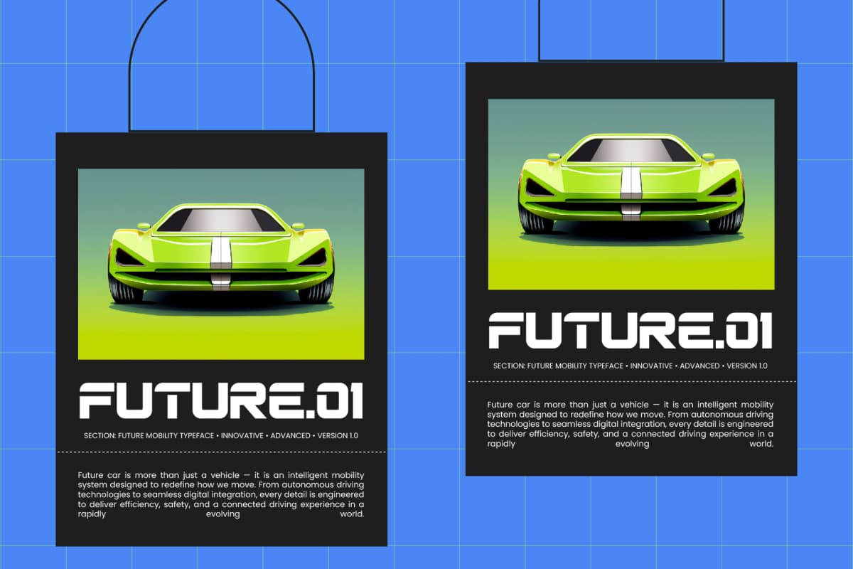 Gridline Minimal - Esports Display Type font preview 9