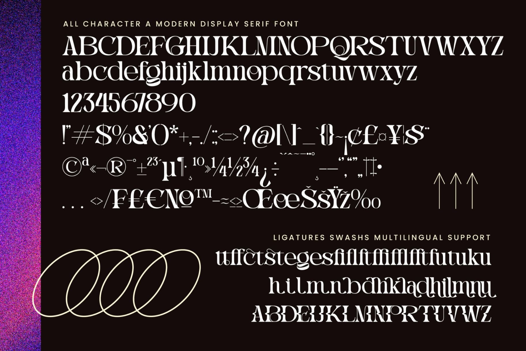 Preview 14 for Magdes – Modern Display Serif Font