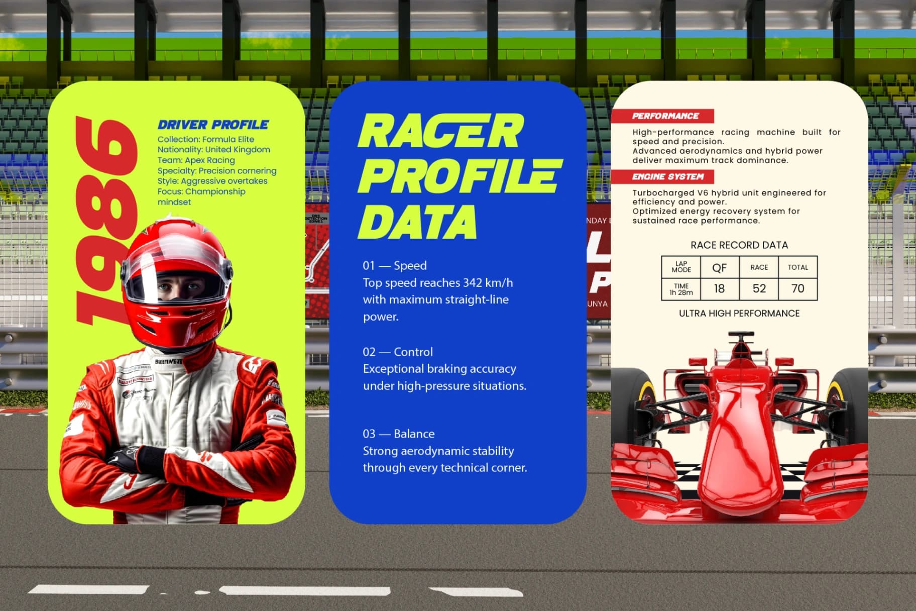 Preview 4 for Racemans American – Speedy Display Font