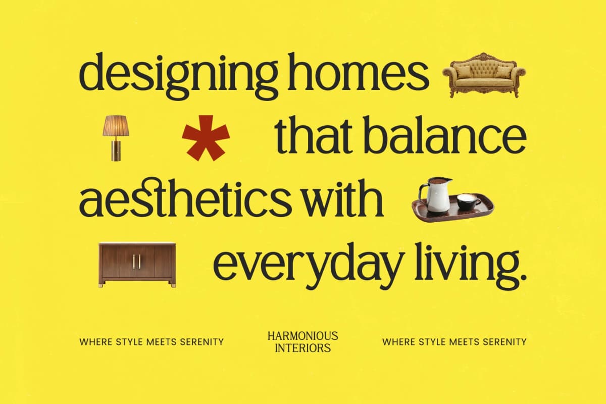 Preview 3 for Enkyfa – Serif Display Typeface