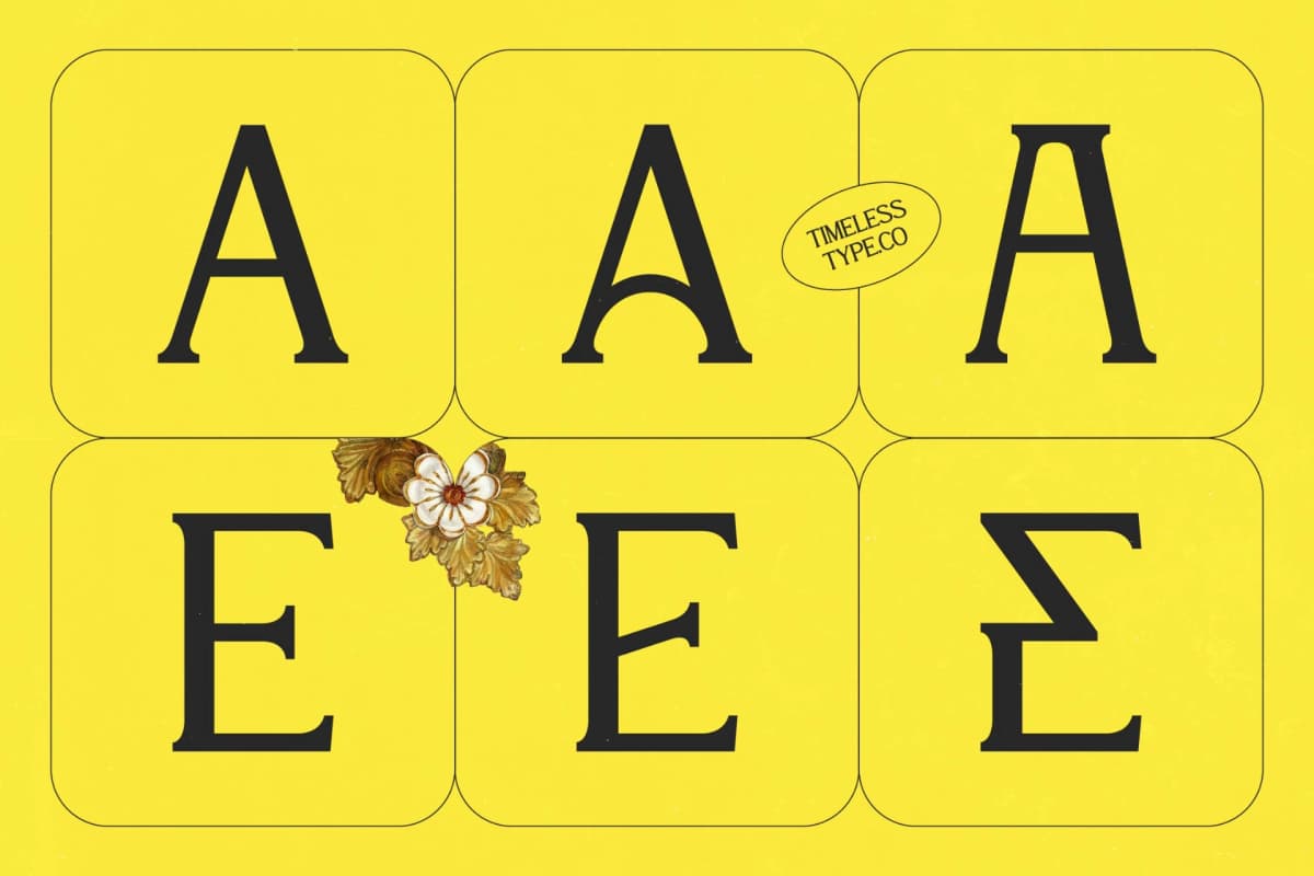 Preview 11 for Enkyfa – Serif Display Typeface