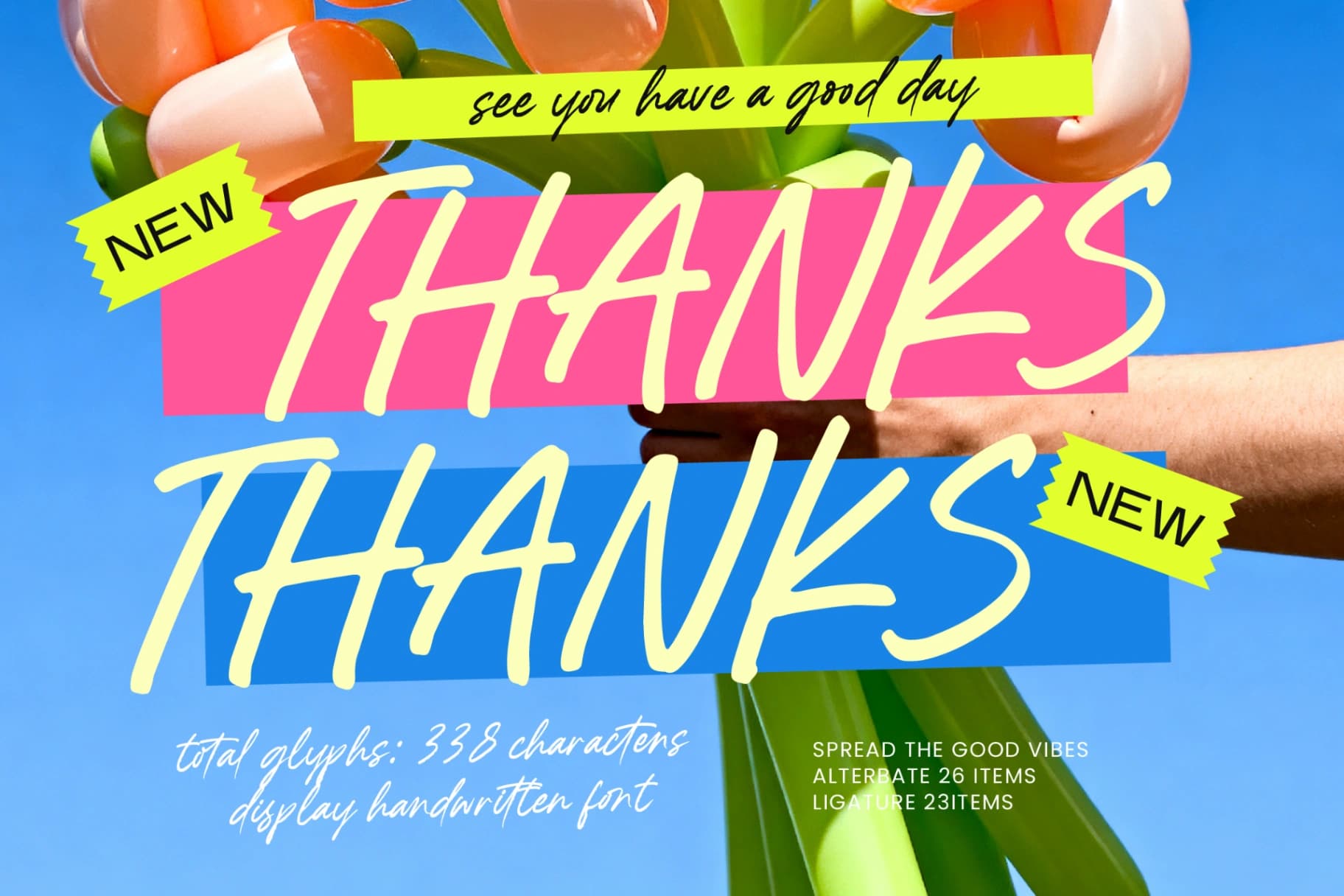 Preview 15 for Sweet Trace - Display Handwritten Font