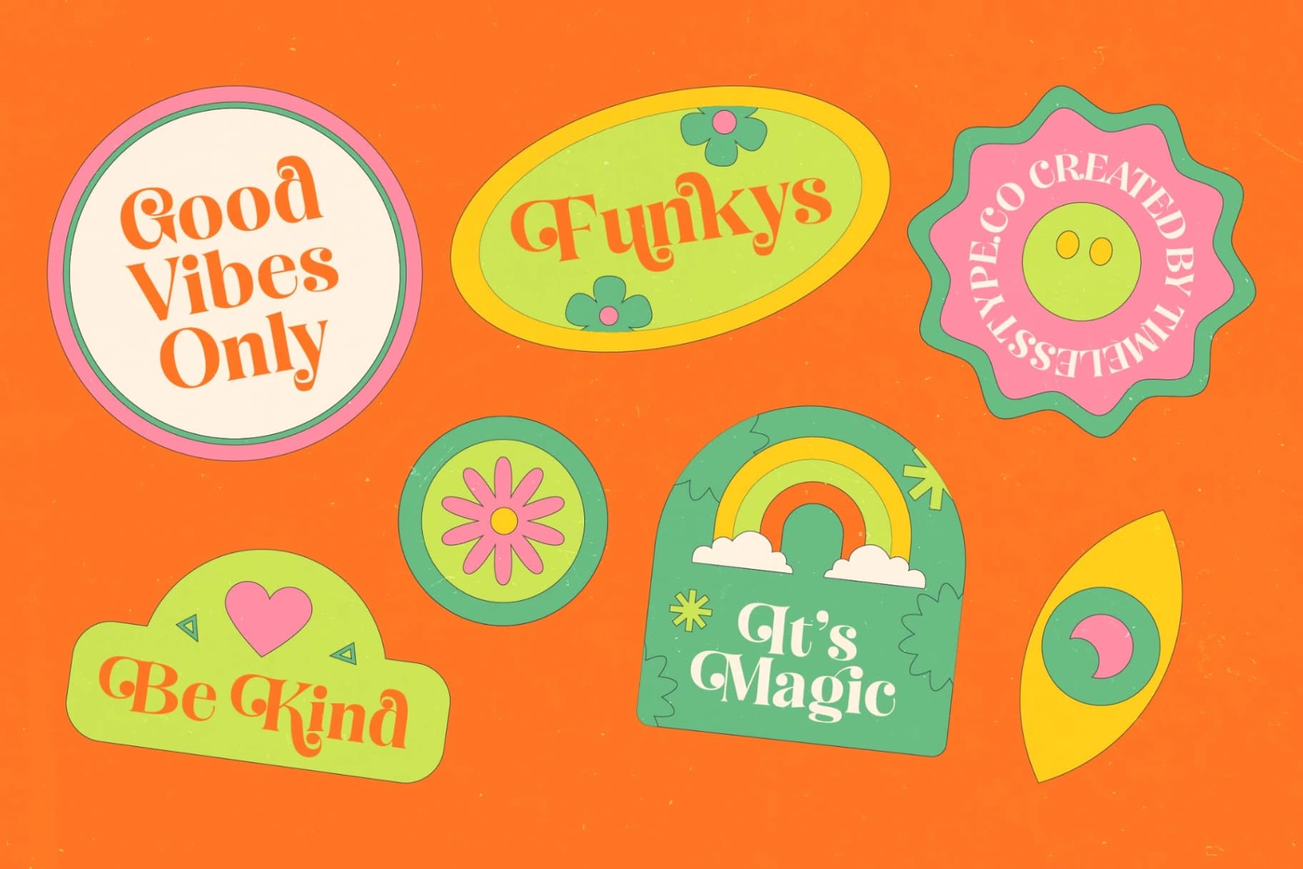 Preview 2 for Fogira Khuils – Groovy Serif Font