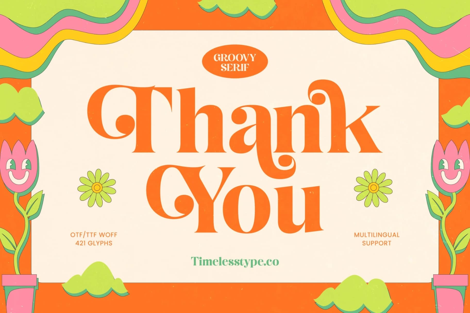 Preview 15 for Fogira Khuils – Groovy Serif Font
