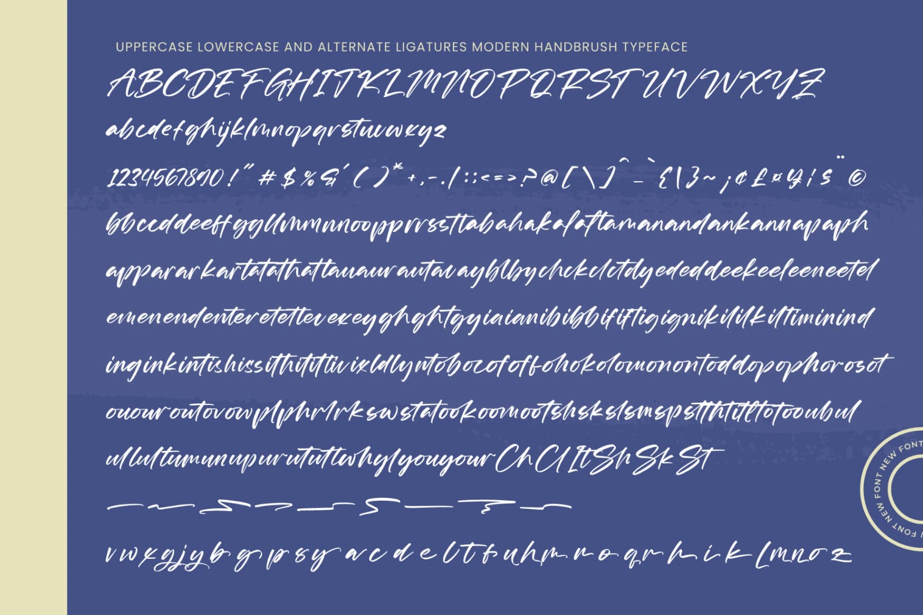 Preview 14 for Starligh Timber – Modern Handbrush Script