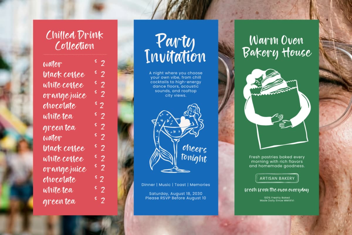Cocktails Poetry – Display Handwritten Font font preview 3