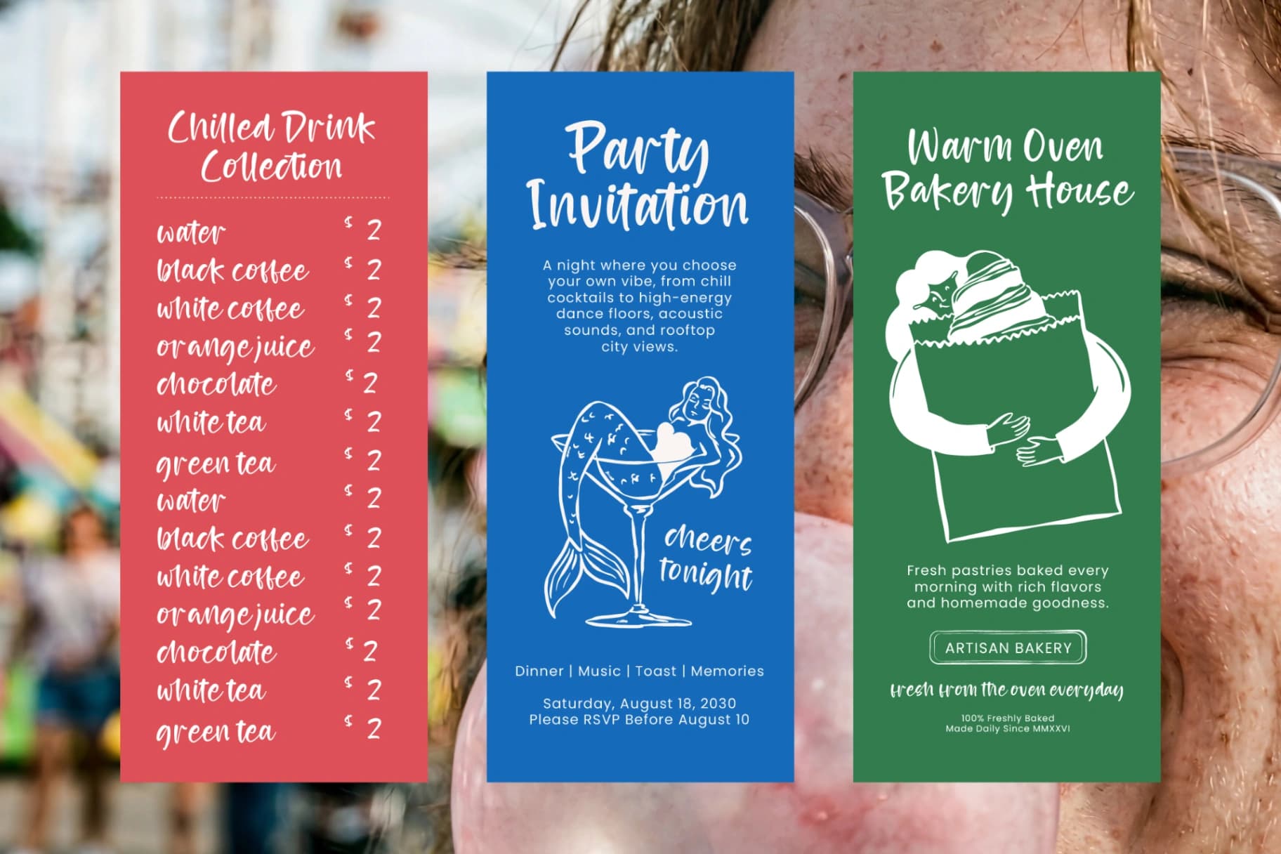 Preview 3 for Cocktails Poetry – Display Handwritten Font