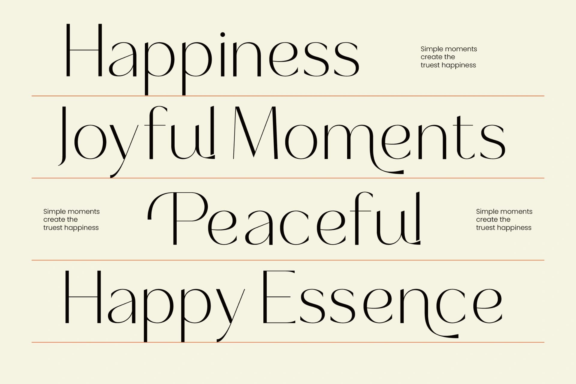Preview 6 for Selario – Elegant Modern Sans Serif