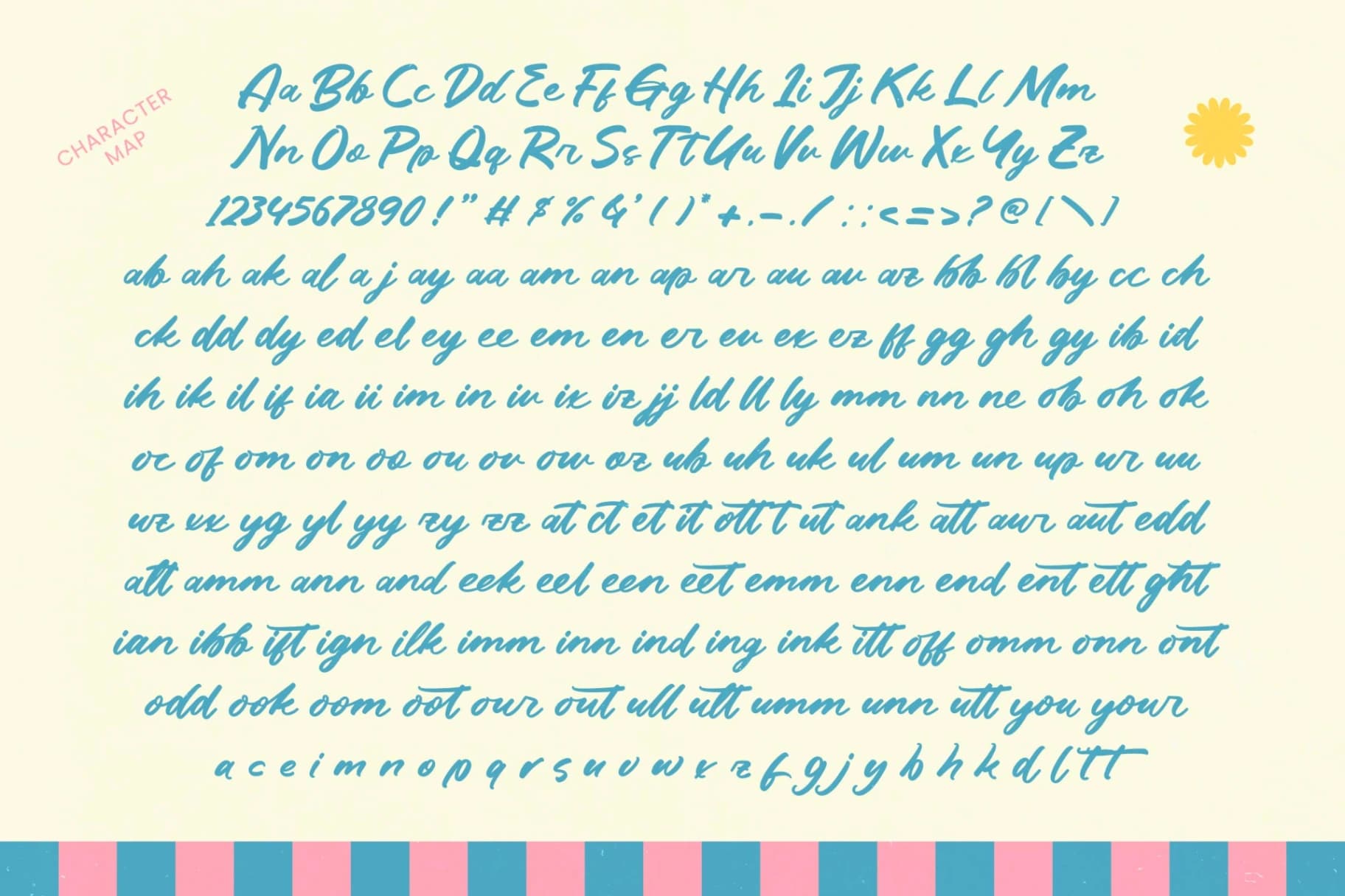 Preview 14 for Belavin - Bold Handwritten Font