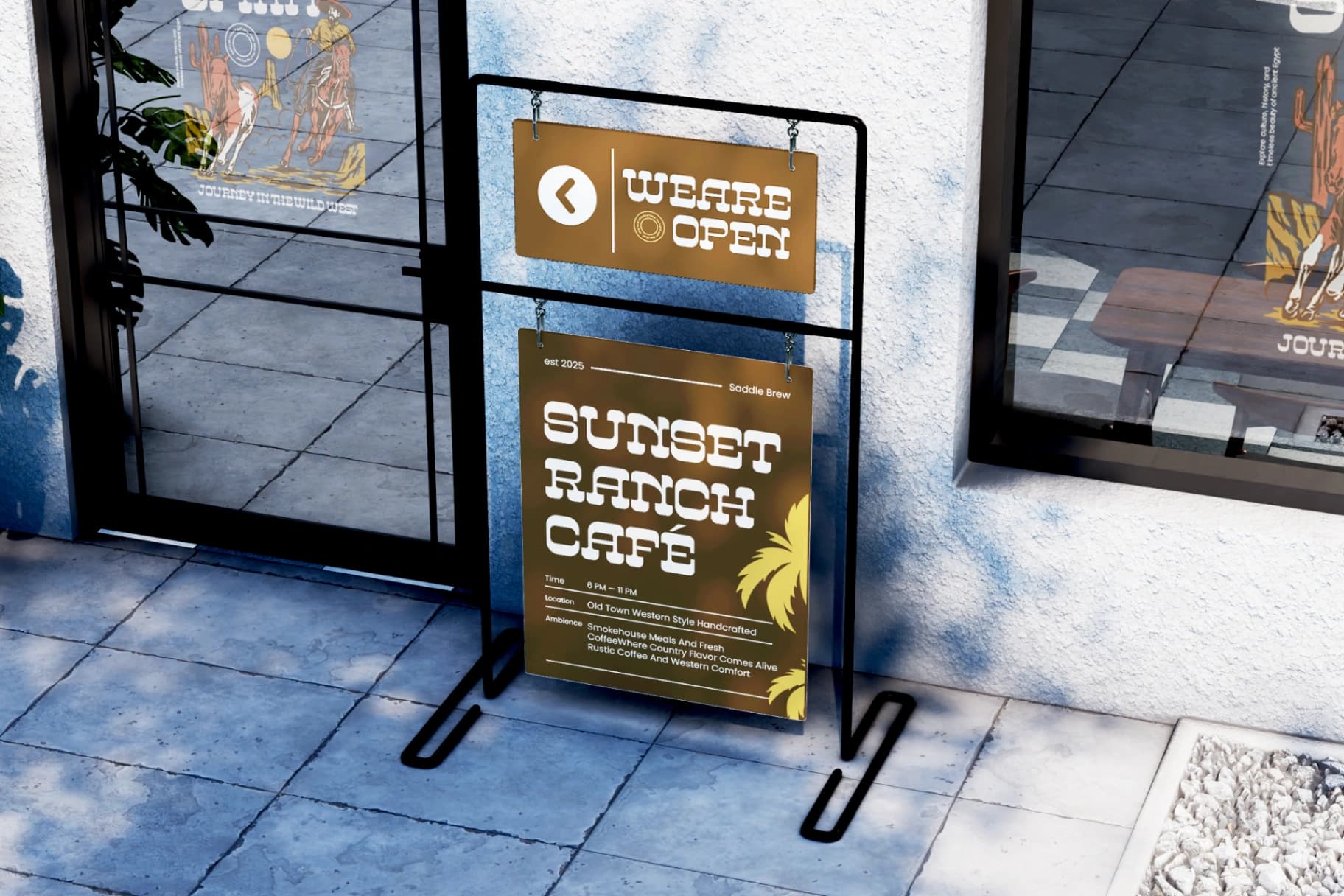 Preview 7 for Westburth – Western Display Font