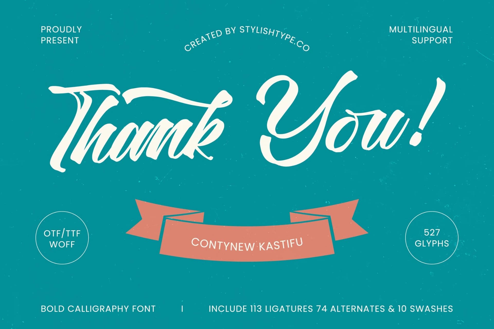 Preview 15 for Contynew Kastifu - Bold Calligraphy Font