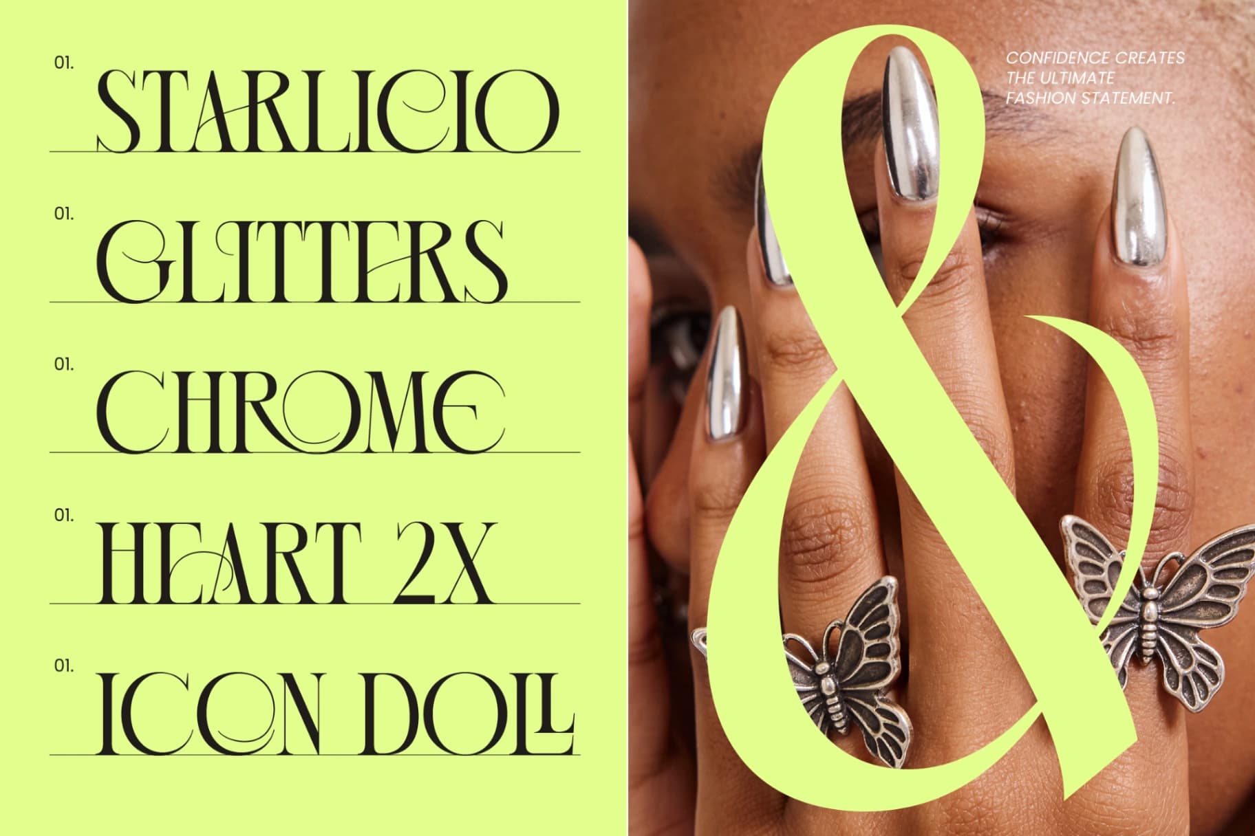 Preview 6 for Blonare – Luxury High Contrast Serif