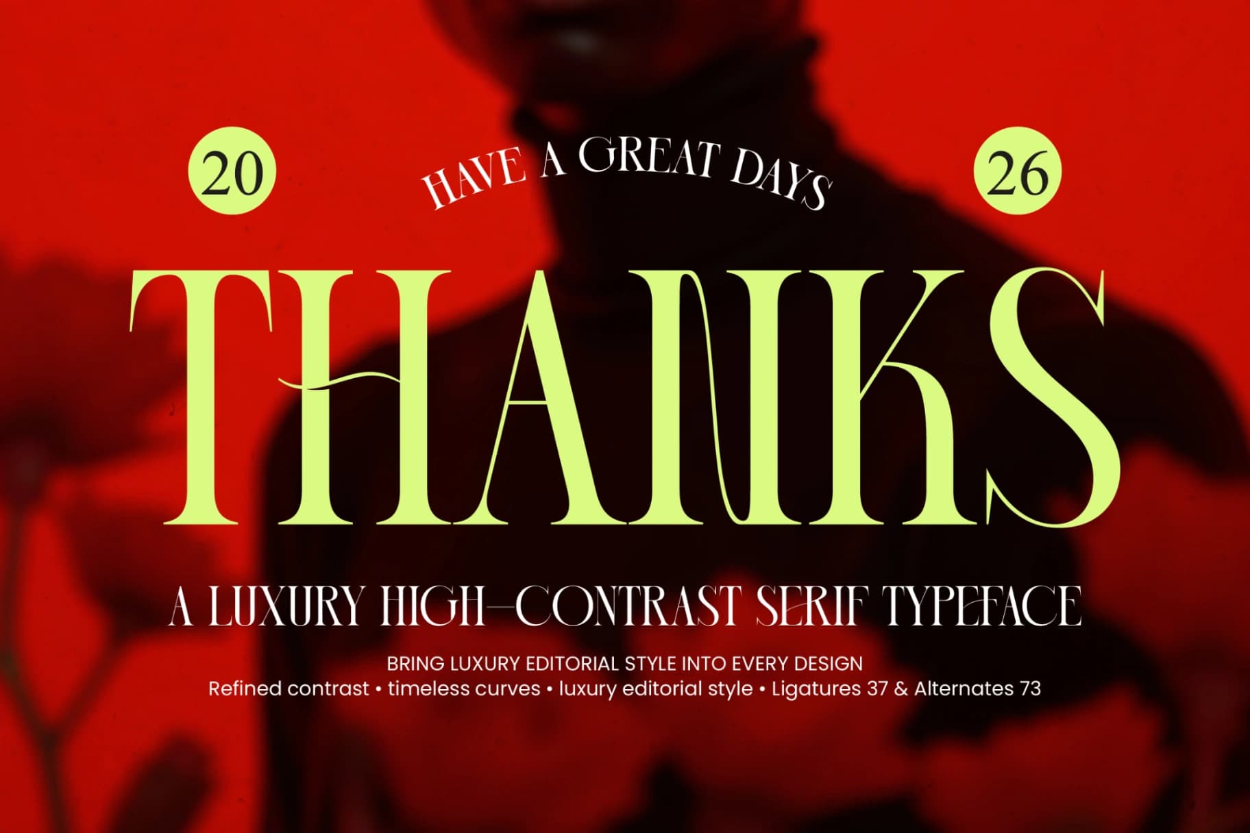 Preview 15 for Blonare – Luxury High Contrast Serif