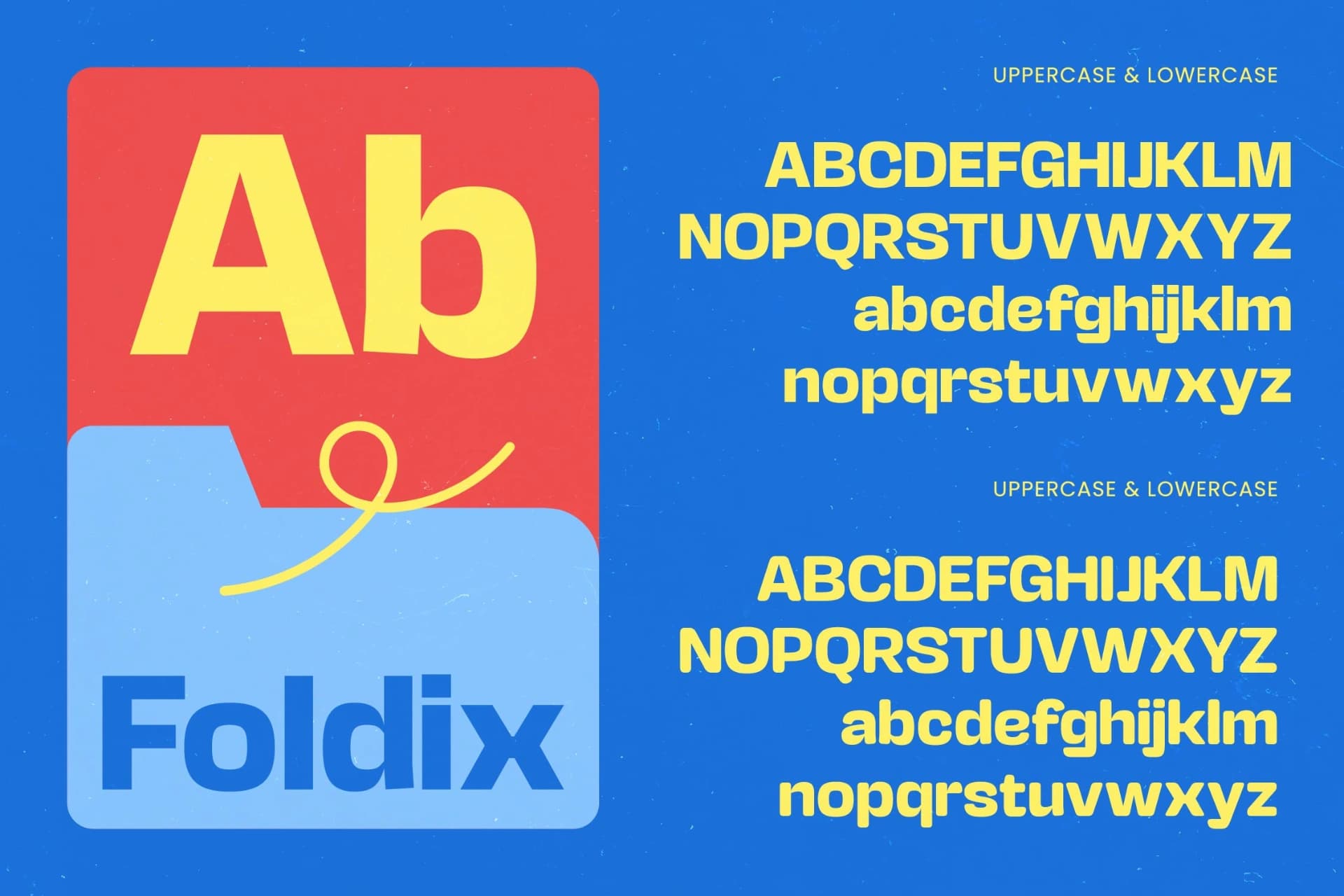 Preview 4 for Foldix – Bold Sans Serif