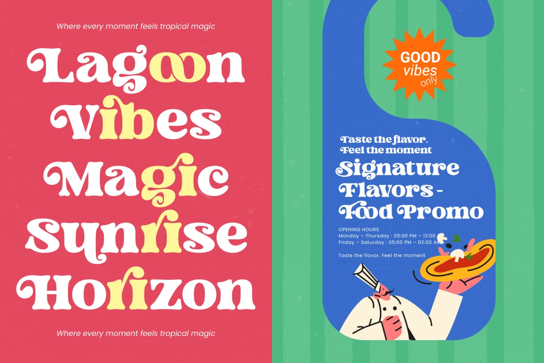 Preview 10 for Magic Target – Retro Serif Display